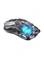 Gravastar Игровая мышь беспроводная Mercury M2 explorer edition, 26000 DPI